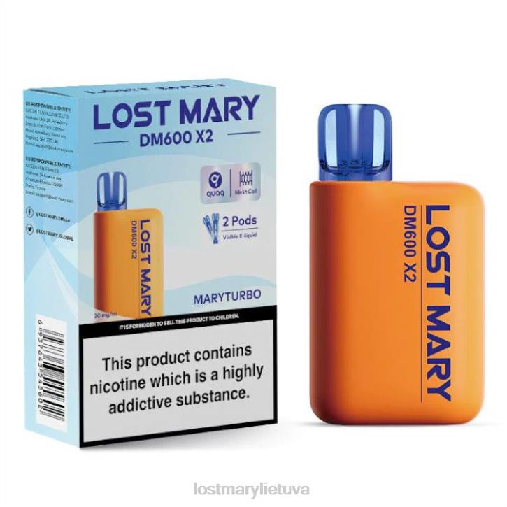 pamesta Mary dm600 x2 vienkartinė vape maryturbo | LOST MARY Sale Z4JV195